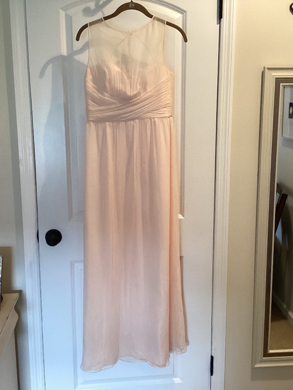 Amsale Pale Pink Gown
